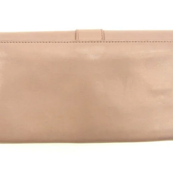 Authentic Used Bvlgari Wallet Purse Long Wallet Pink Woman